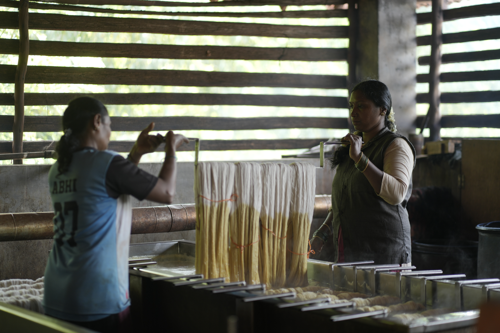 Natural dyeing